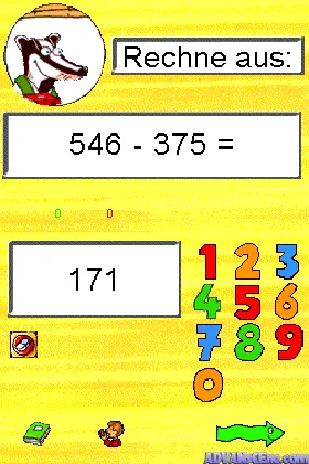 Mathematik 1.-4. Klasse - Fit fuers Gymnasium (Germany) screen shot game playing